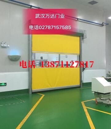 龙圩不锈钢感应式快速卷帘门【垃圾站、防腐、自动】